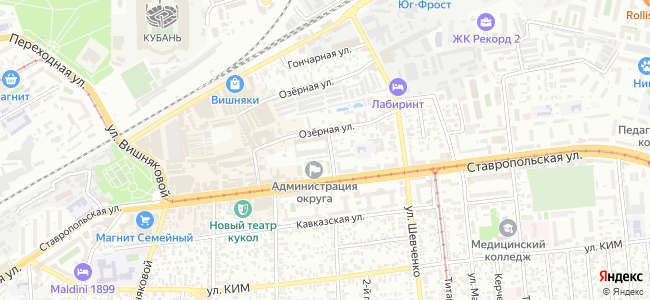 карта местонахождения