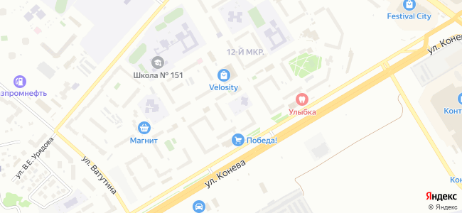 карта местонахождения