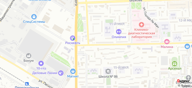 карта местонахождения