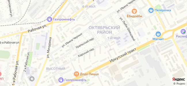 карта местонахождения