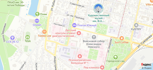 карта местонахождения
