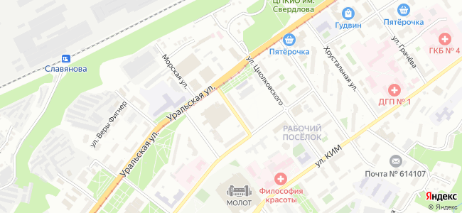 карта местонахождения