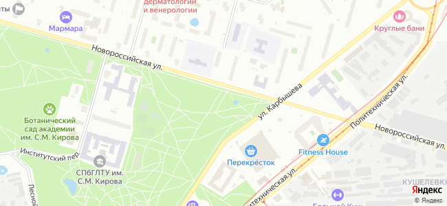 карта местонахождения