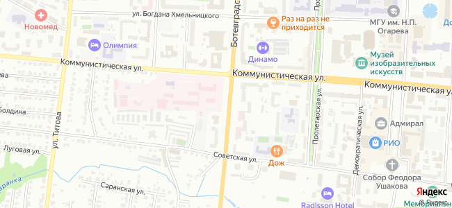 карта местонахождения