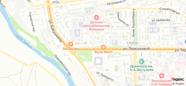 карта местонахождения