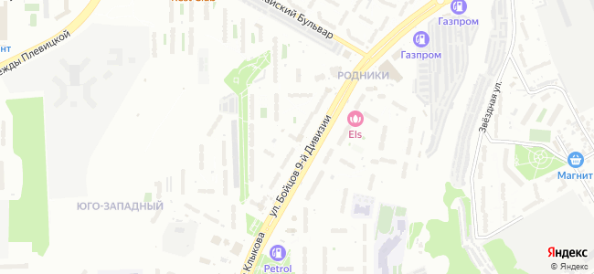 карта местонахождения