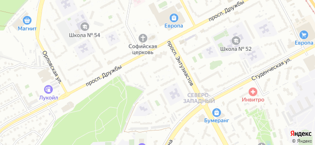 карта местонахождения
