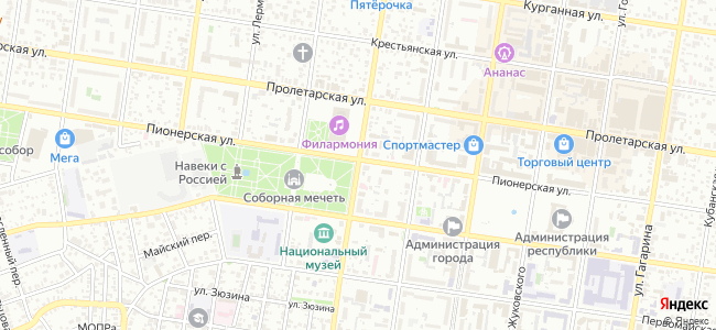 карта местонахождения