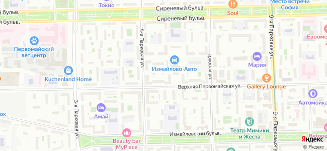 карта местонахождения
