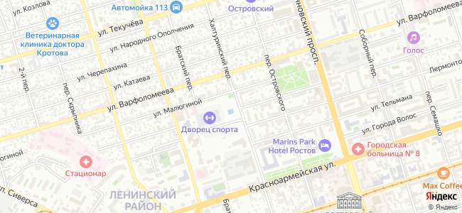 карта местонахождения