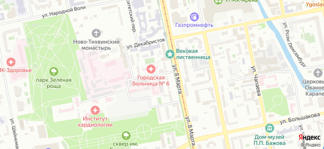 карта местонахождения