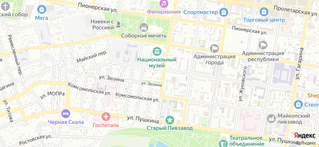 карта местонахождения