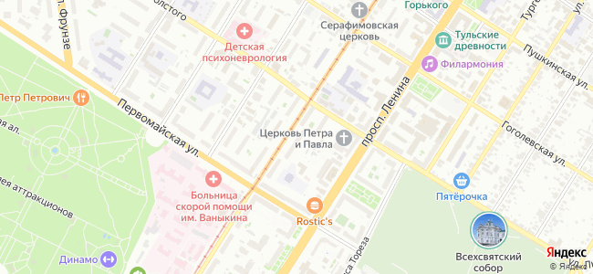 карта местонахождения