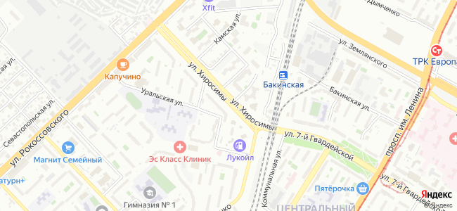 карта местонахождения