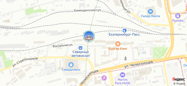 карта местонахождения