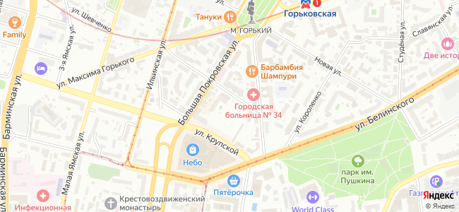 карта местонахождения