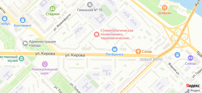карта местонахождения