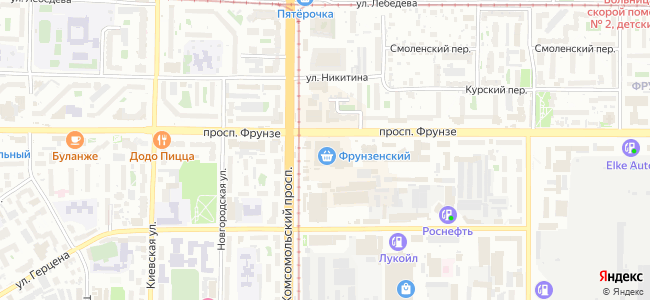 карта местонахождения