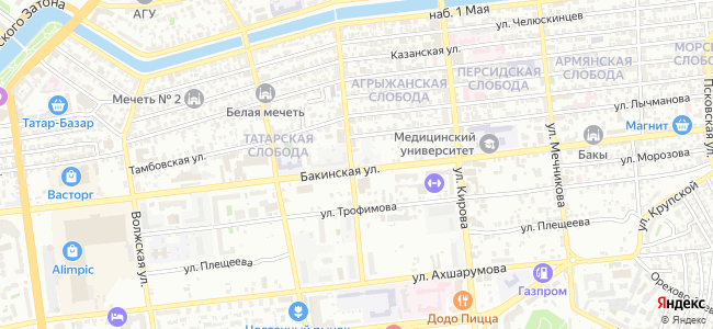 карта местонахождения