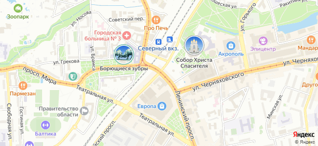 карта местонахождения