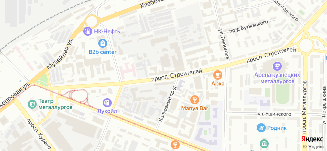 карта местонахождения