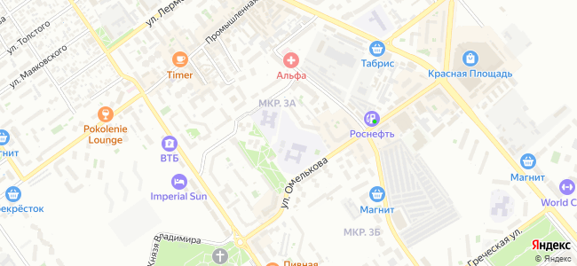 карта местонахождения