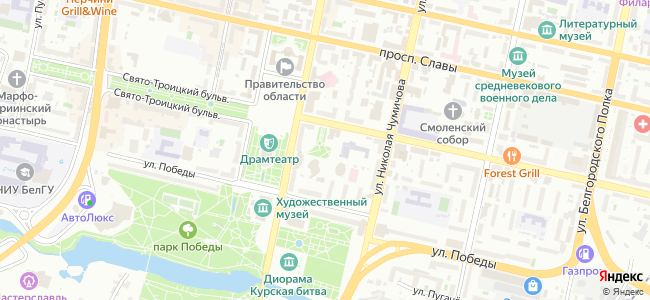 карта местонахождения
