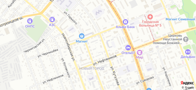 карта местонахождения