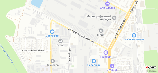 карта местонахождения