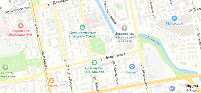 карта местонахождения