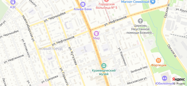 карта местонахождения